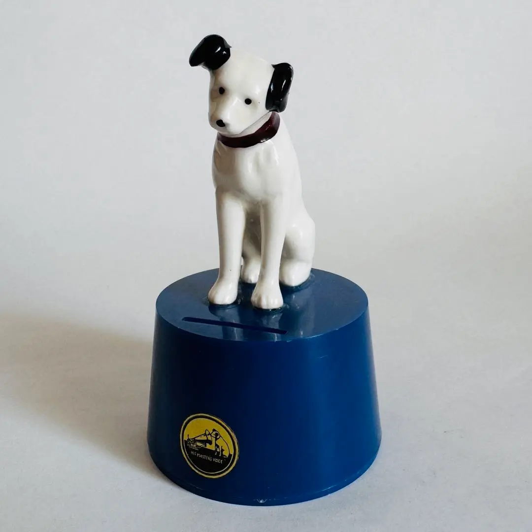 ビクター　ニッパー君　置物と貯金箱のセット ビクター ニッパー君 置物と貯金箱のセット - メルカリ