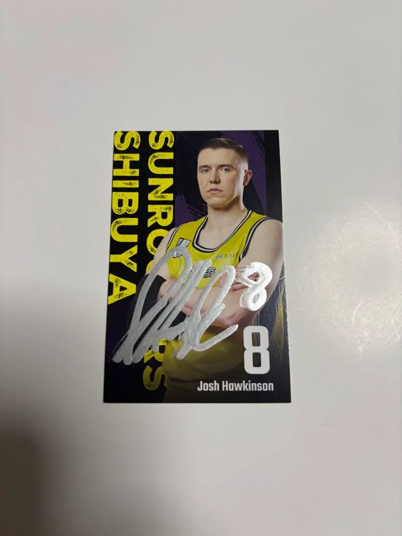 ジョシュ・ホーキンソン　直筆サイン　20シリ BBM Bリーグ 2023-24 直筆サイン ジョシュ・ホーキンソン 20枚