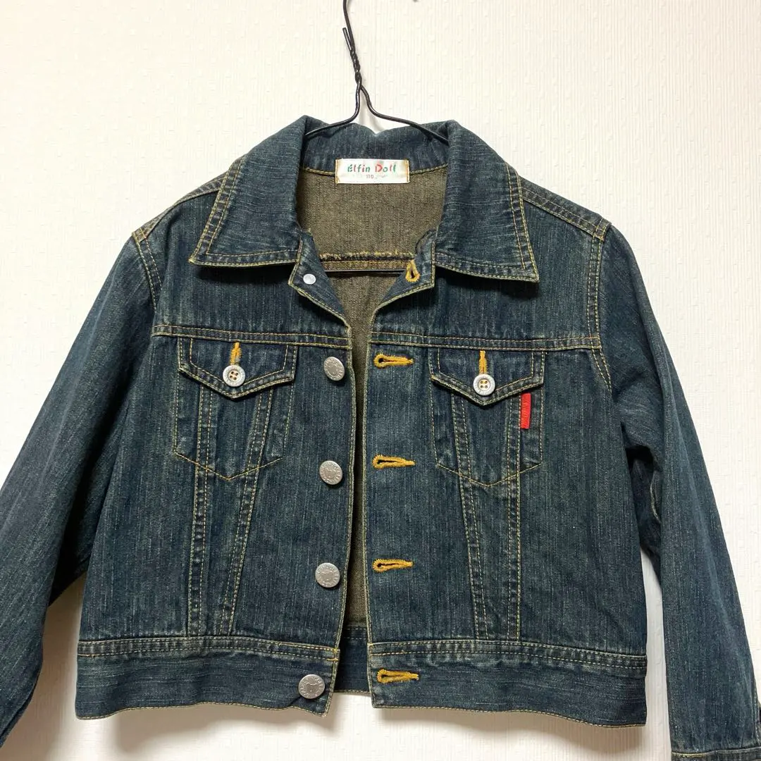 Thumbnail of Elfin Doll Denim Jacket Size 110