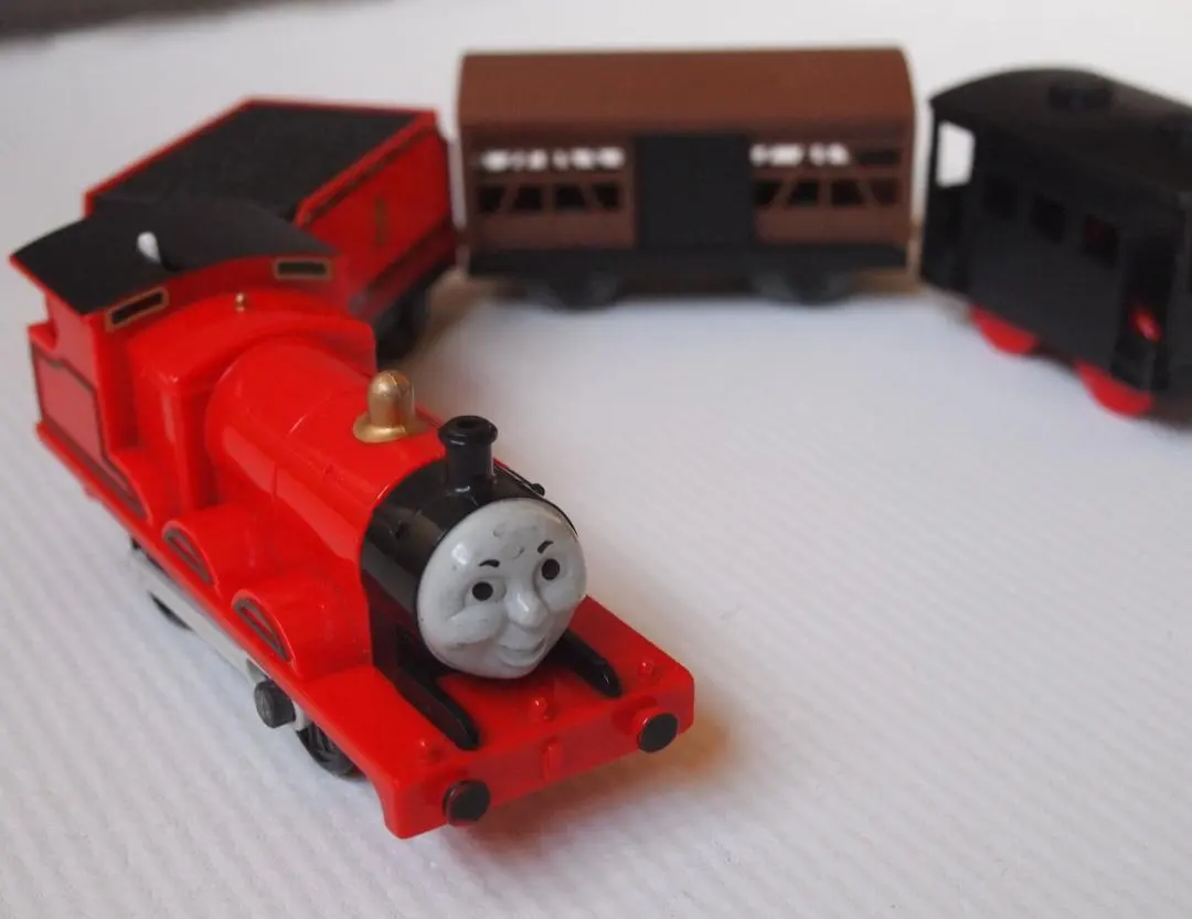 Thumbnail of Plarail James Old Discontinued "James the Boastful" (5) "Red Chassis"