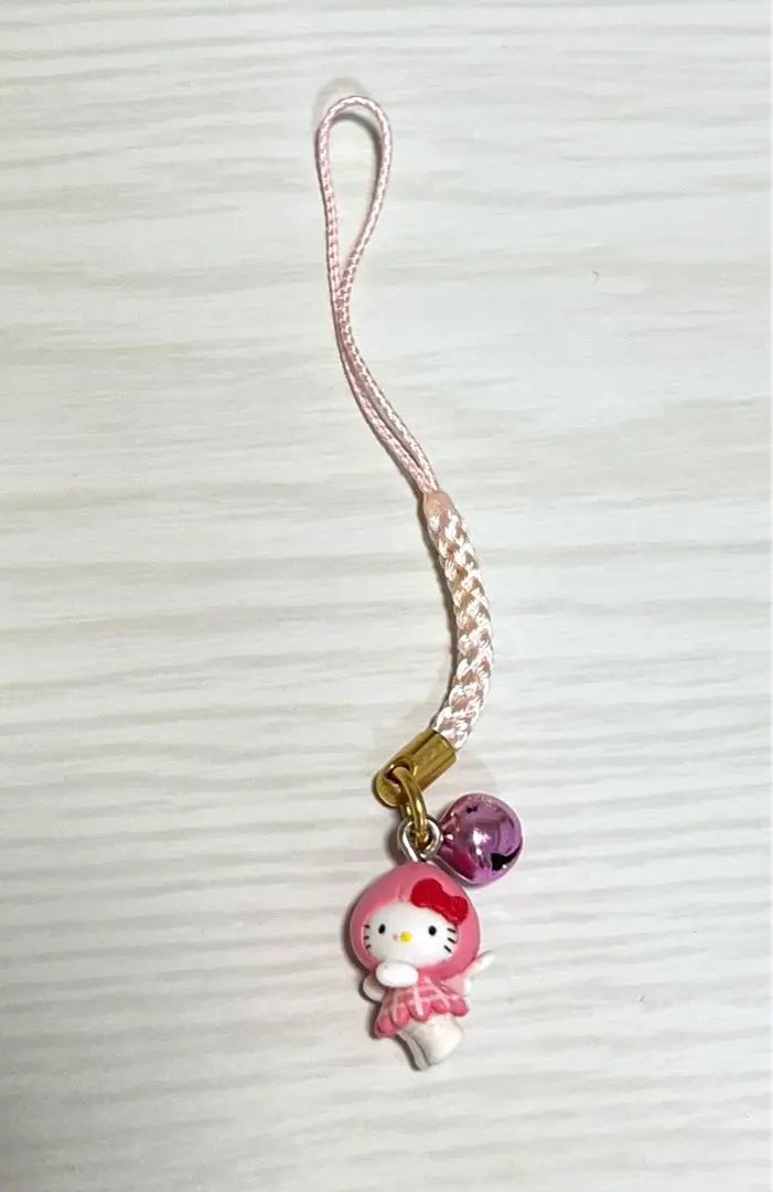 Thumbnail of ★ Rare ★ Local Kitty Fukushima Peach Fairy Key chain / Charm (peach)