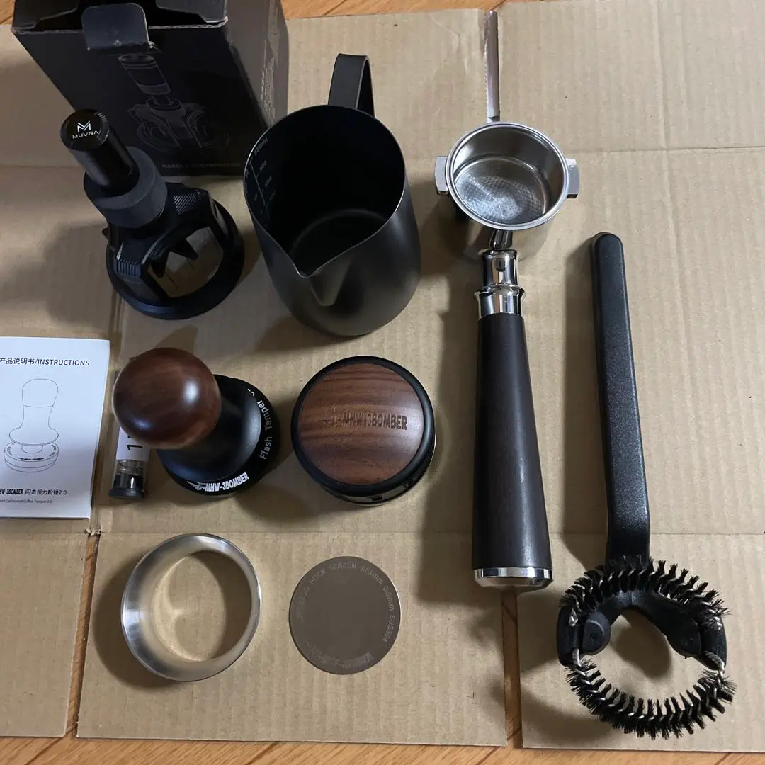 スティローザ　ボトムレスフィルター＆バスケット　ガスケットブラシ Home Cafe / 【即納】スティローザ ECO310 EC221対応 ボトムレス
