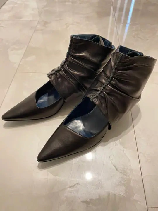 お値下げ【美品】LEOPOLDO GIORDANO ITALY ブーツ 37 2025年最新】GIORDANOブーツの人気アイテム - メルカリ