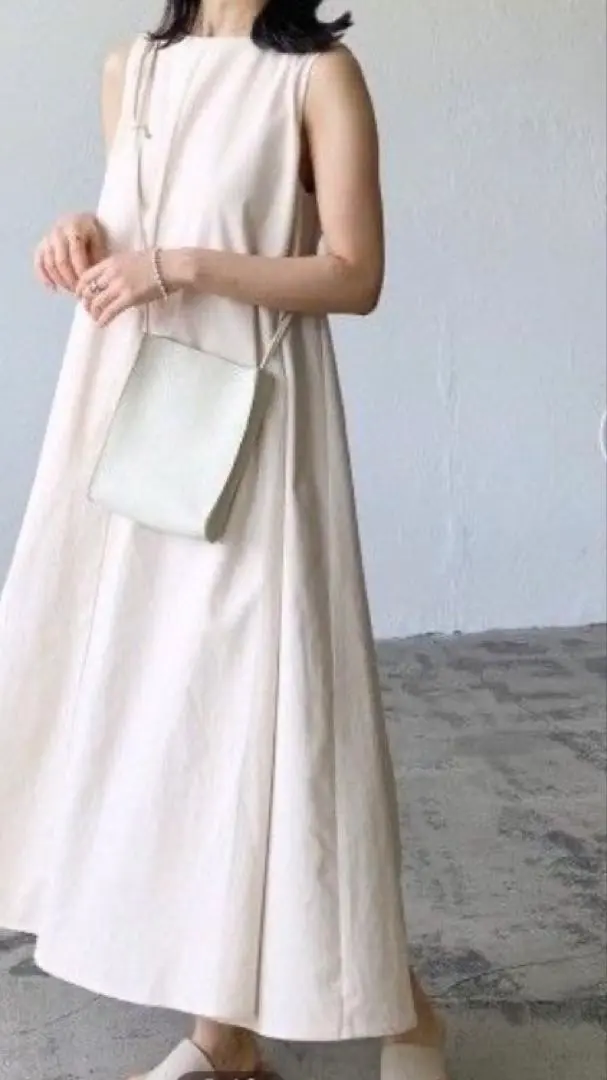 Thumbnail of Lian Volume Flare Dress, Ivory