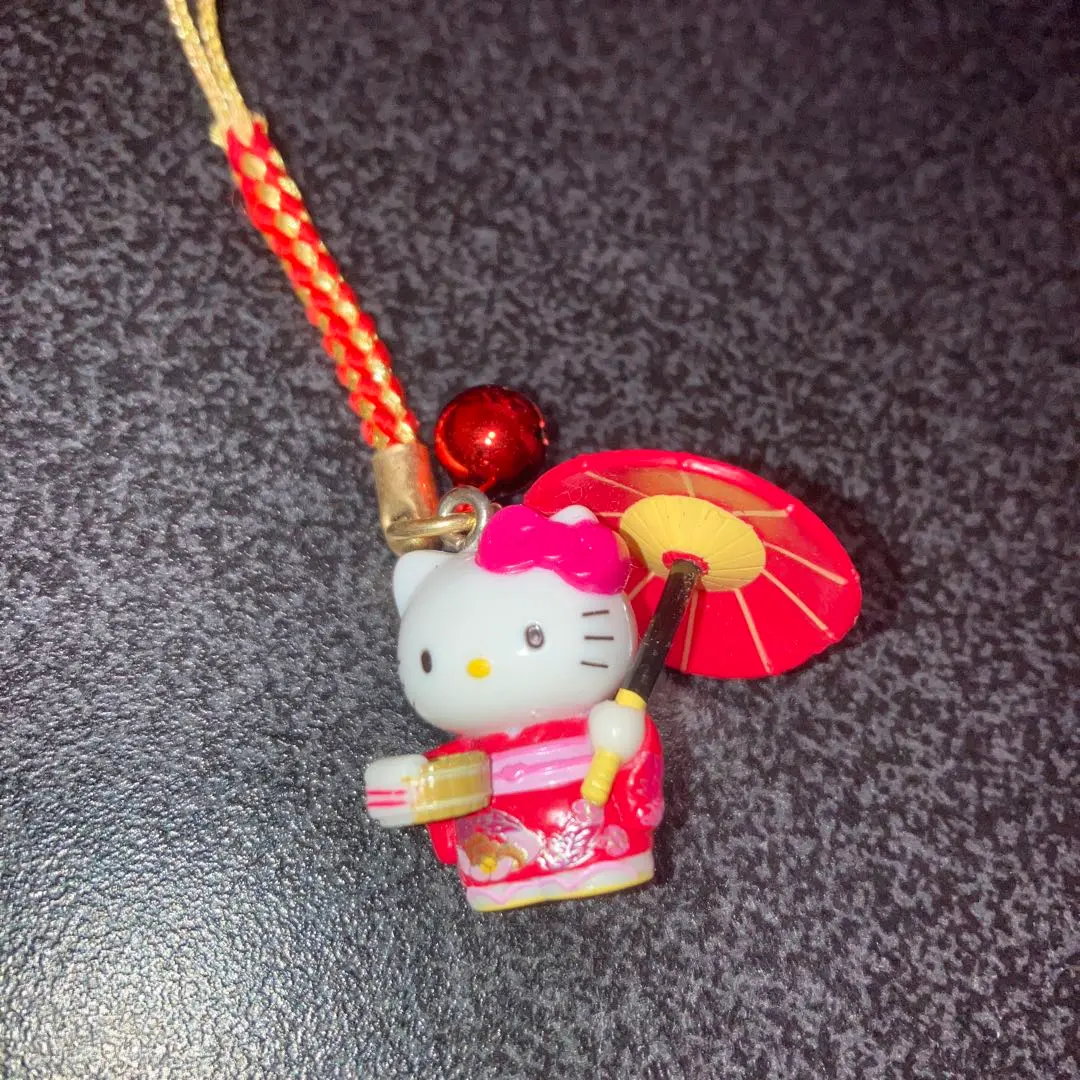 Thumbnail of (239) Local Kitty Keychain Strap, Ishikawa Prefecture, Kaga Onsen