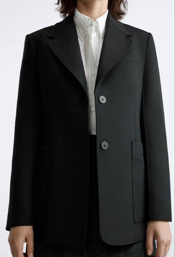 ZARA studio nicholson オーバーサイズウールブレザー ZARA studio nicholson オーバーサイズウールブレザー L - メルカリ