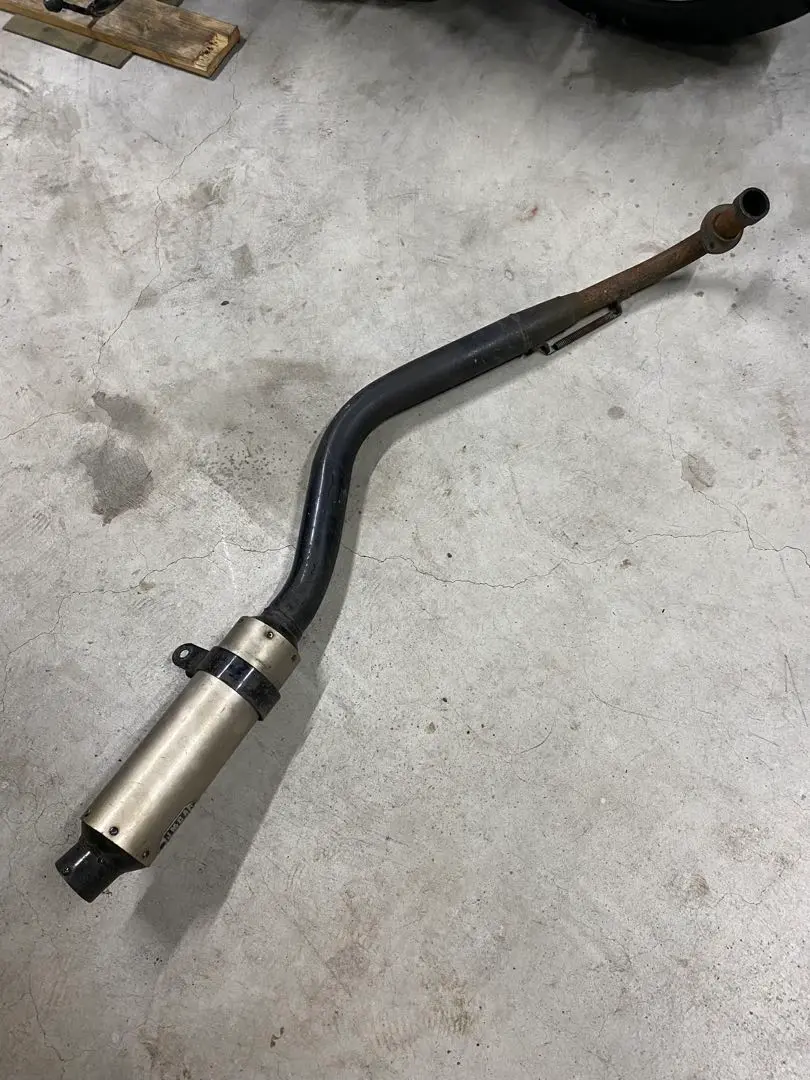 当時物　武川ダウンマフラー　モンキー　ゴリラ　タケガワ　TAKEGAWA SPECIAL PARTS TAKEGAWA / クラシックスポーツマフラー(ダウン