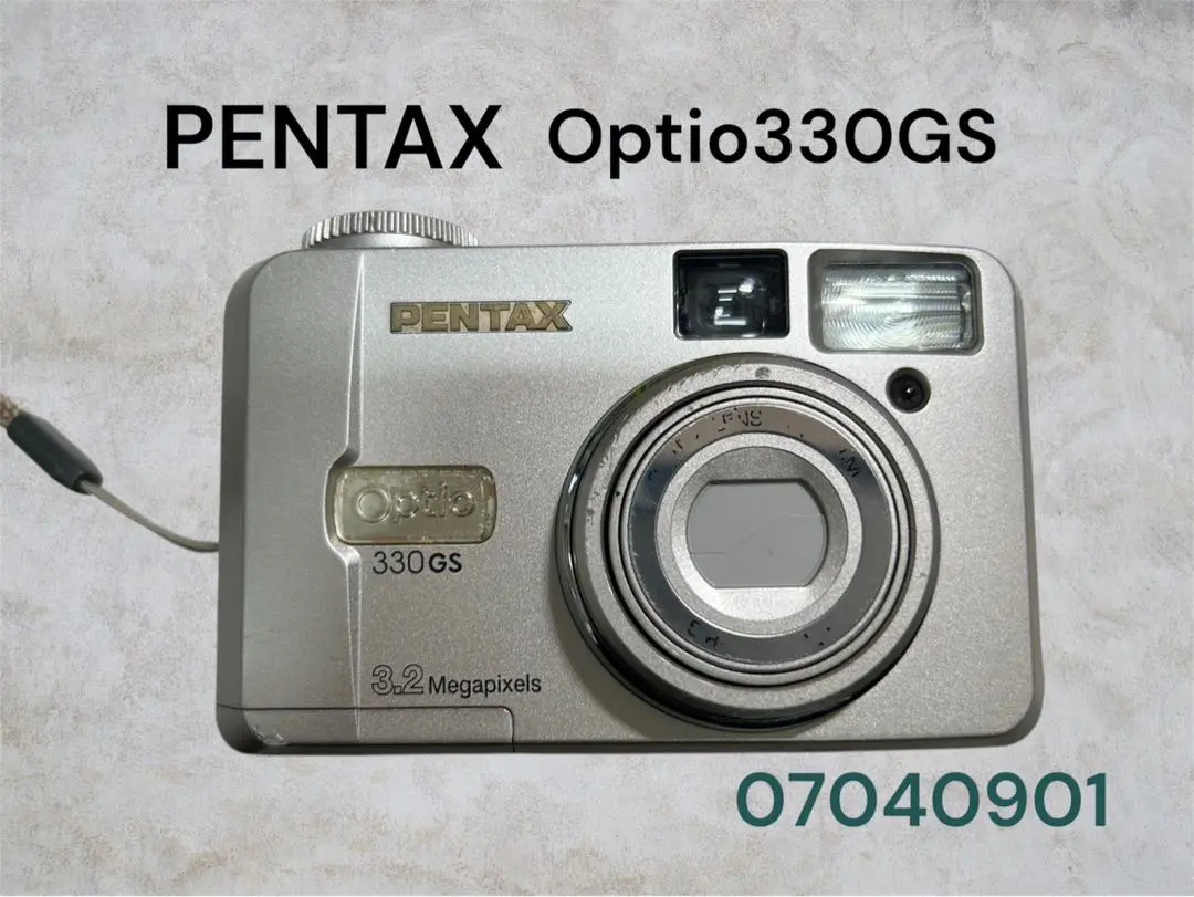 美品 PENTAX Optio 330GS ペンタックス デジタルカメラ デジカメ