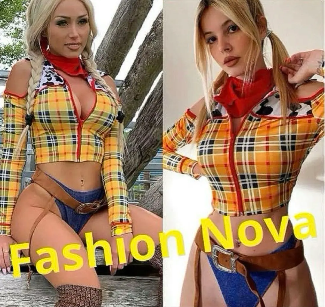 未使用❤︎Fashion Nova♡ Cosplay服裝4件！♡玩具總動員 翠絲 的縮圖