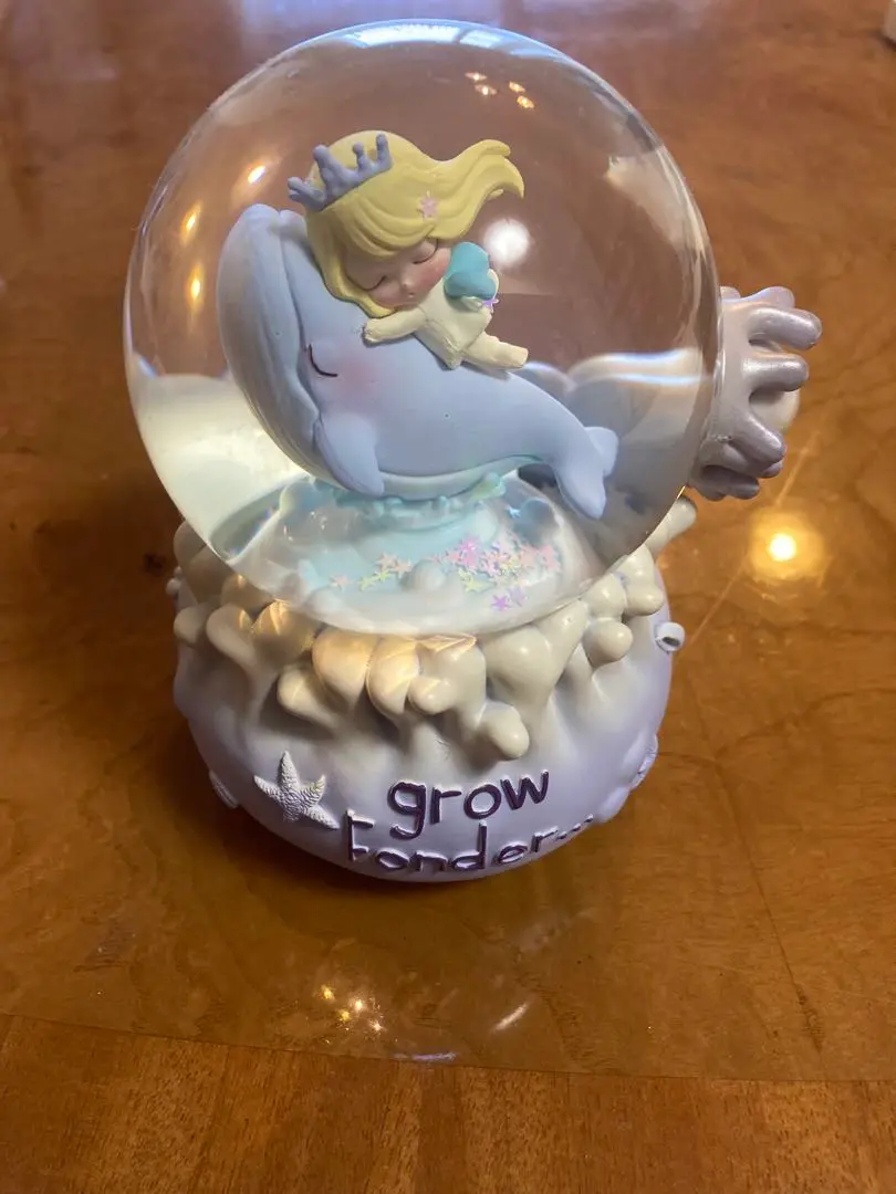 スタジオジブリ となりのトトロ スノードーム ウォーターボール　オカリナ　ラメ スタジオジブリ となりのトトロ スノードーム ウォーターボール