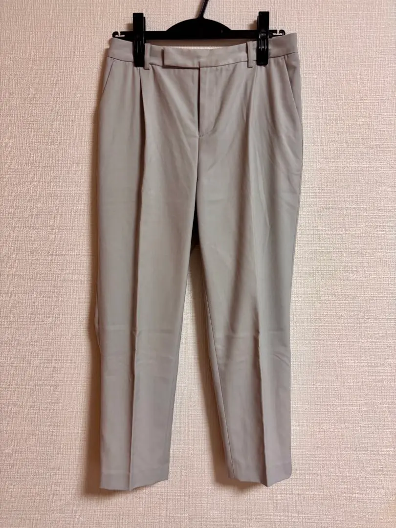 淺灰色 西褲 鬆緊腰 的縮圖