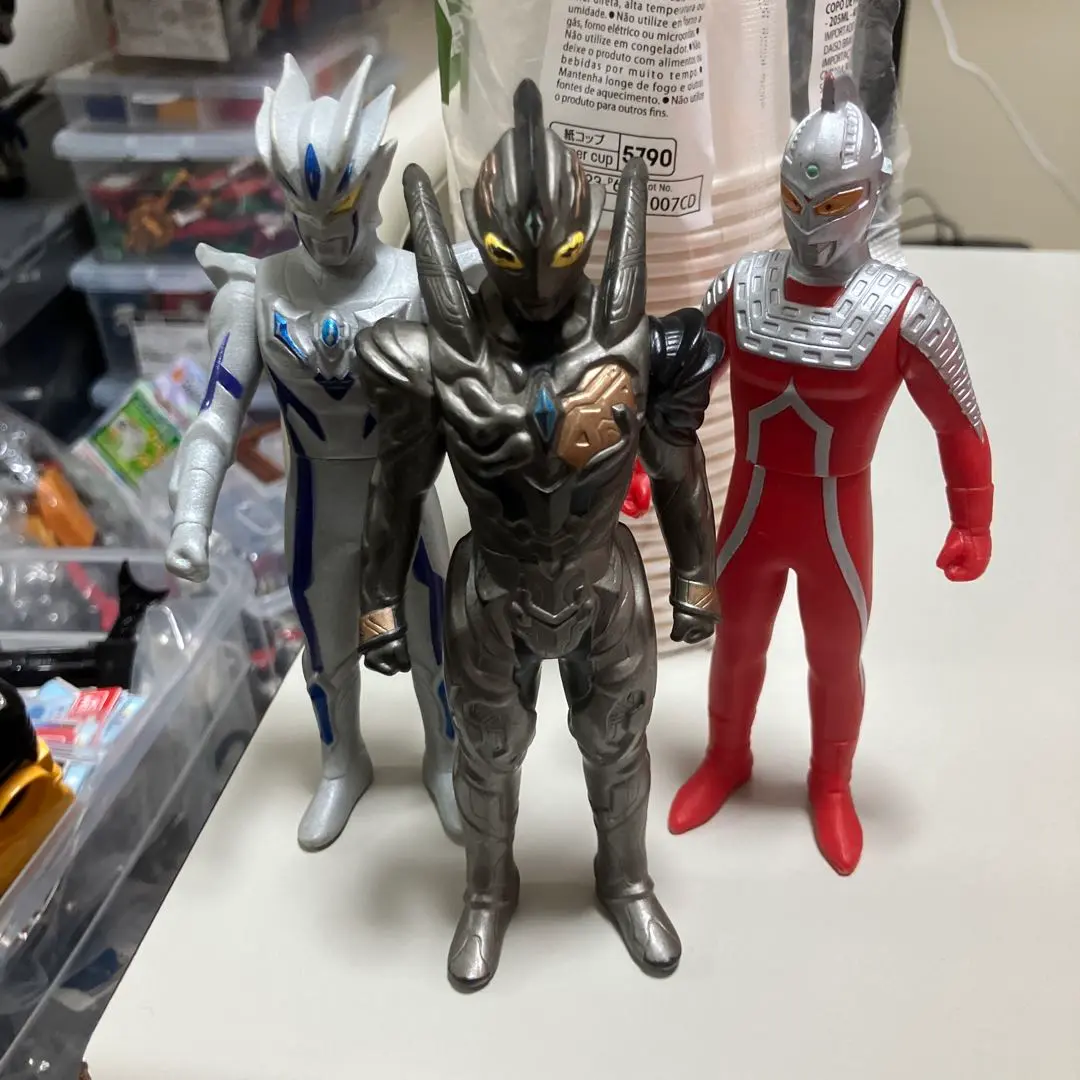 ウルトラマンソフビシリーズ500 ウルトラセブンvsウルトラセブンダーク　セット ウルトラヒーロー500 ウルトラセブンダーク（SD） | D・Cの超