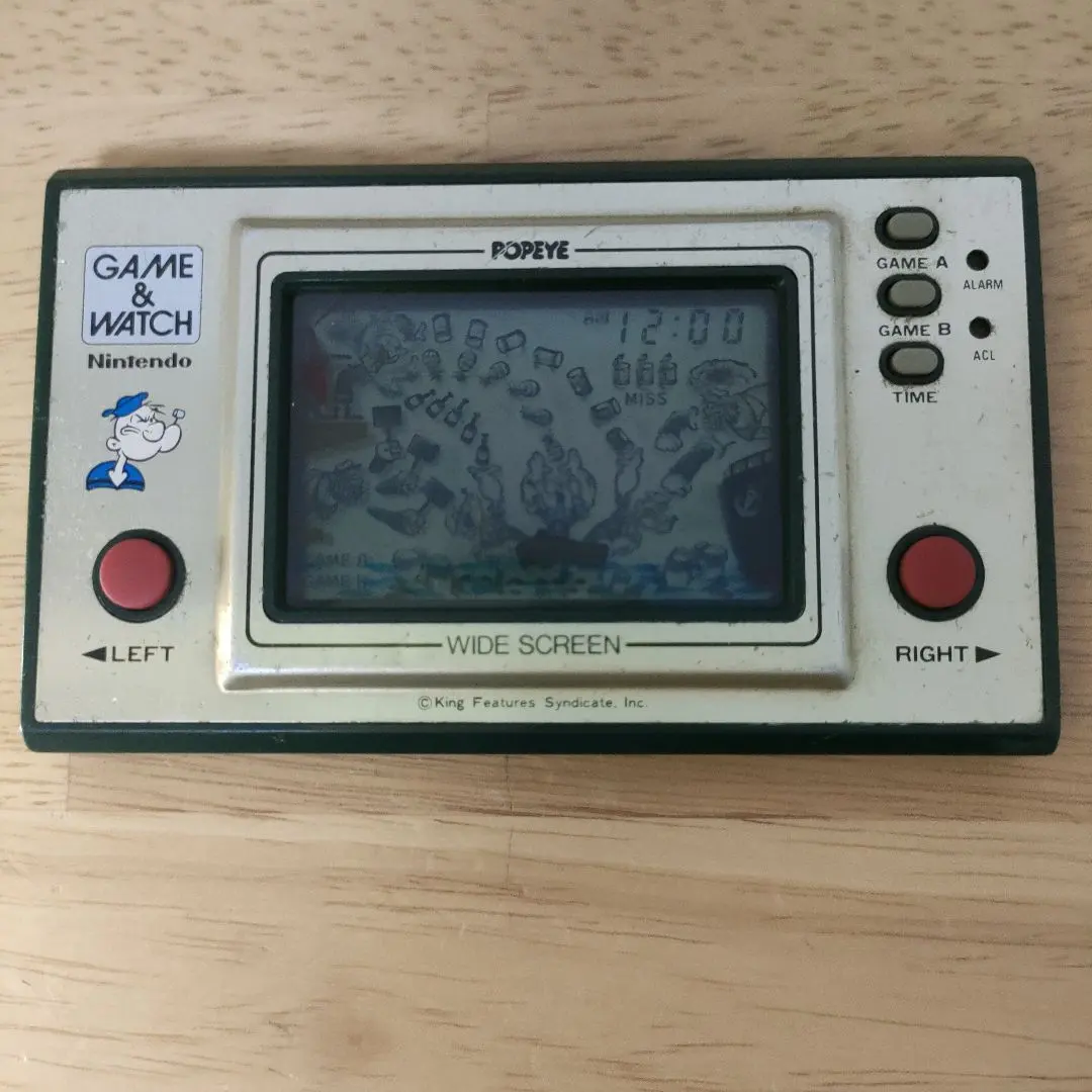 2025年最新】ポパイ ゲームウォッチの人気アイテム - メルカリ