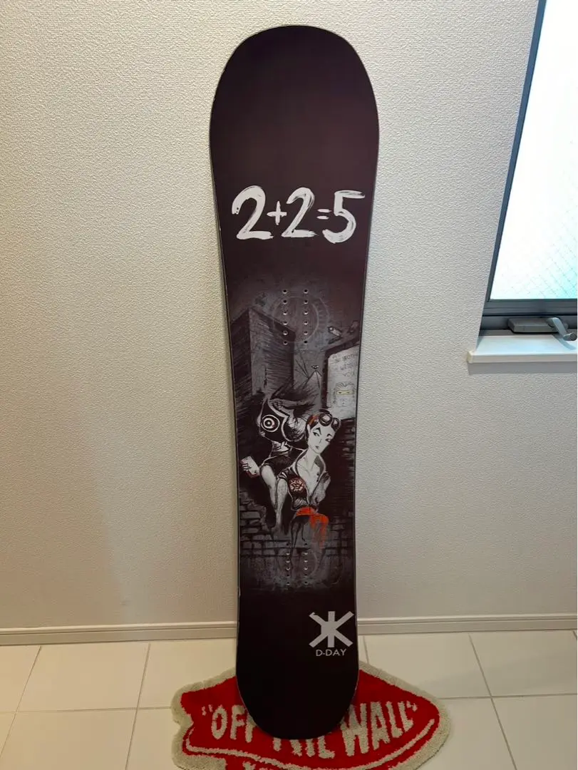 希少 美品】D=DAY DEATH-CARD 152cm パウダーボード