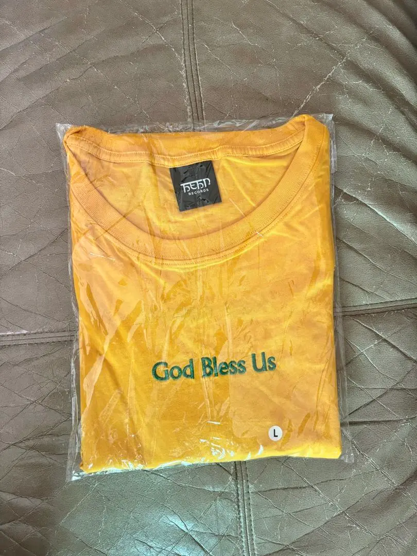 藤井風公式グッズ　God Bless Us Tシャツ　XL イエロー 藤井風 God Bless Us Tシャツ Lサイズ - メルカリ