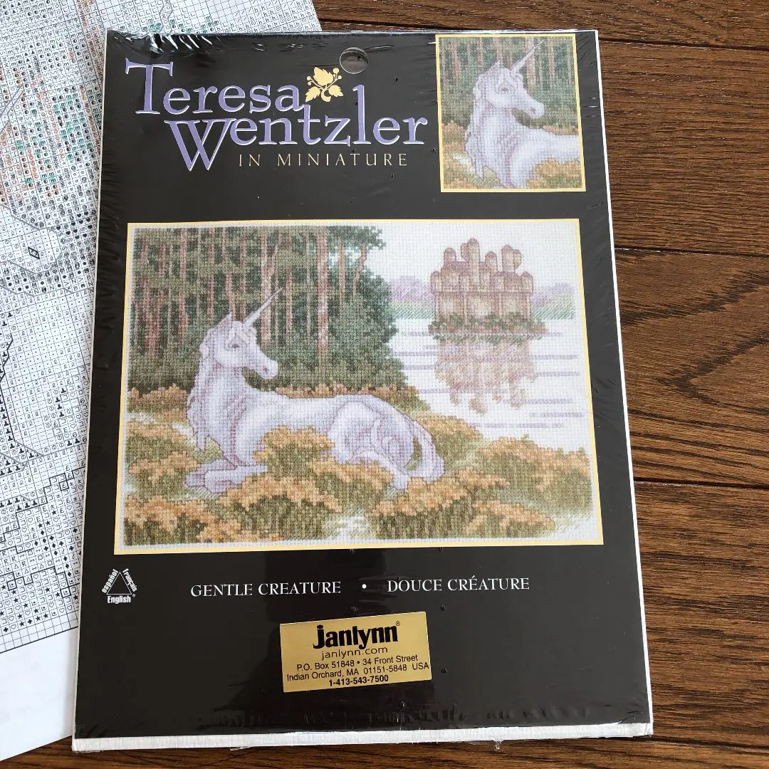 クロスステッチキット Teresa Wentzler リース クロスステッチキット Teresa Wentzler リース
