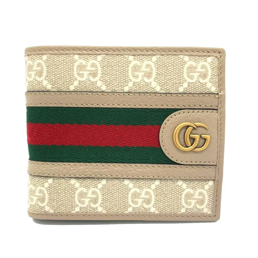 2025年最新】GUCCI カラー：ベージュ系 二つ折り財布の人気