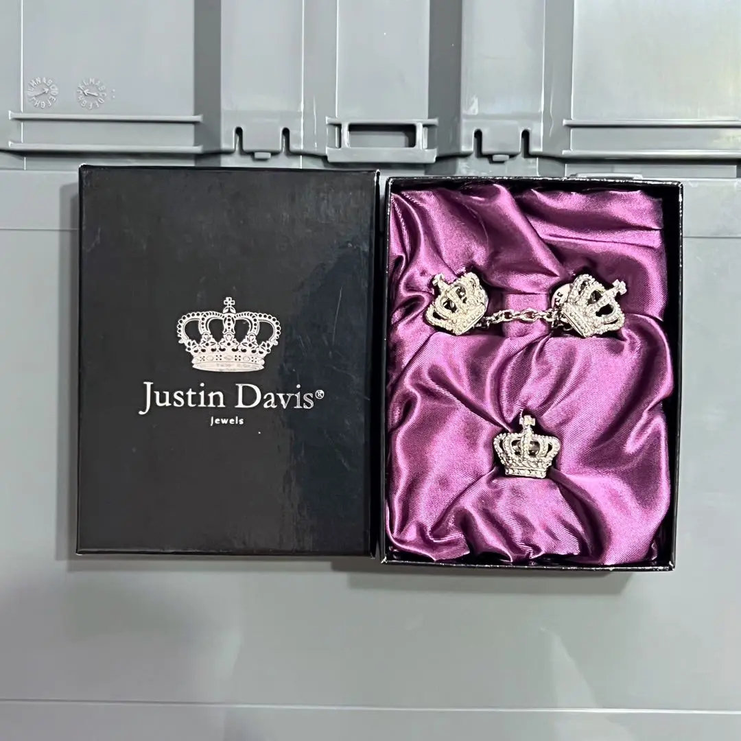 JUSTIN DAVIS ジャスティンデイビス ブローチ ピンバッジ クラウン JUSTIN DAVIS Justin Davis ジャスティンデイビス クラウン