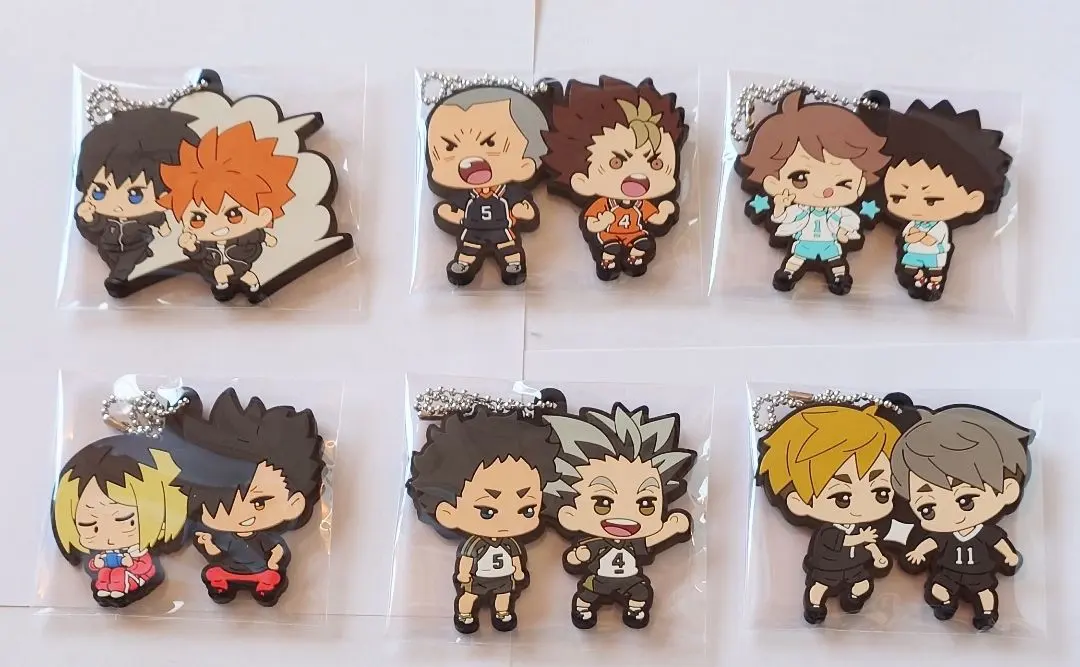 Thumbnail of Haikyu!! Rubber Strap 6-Piece Set