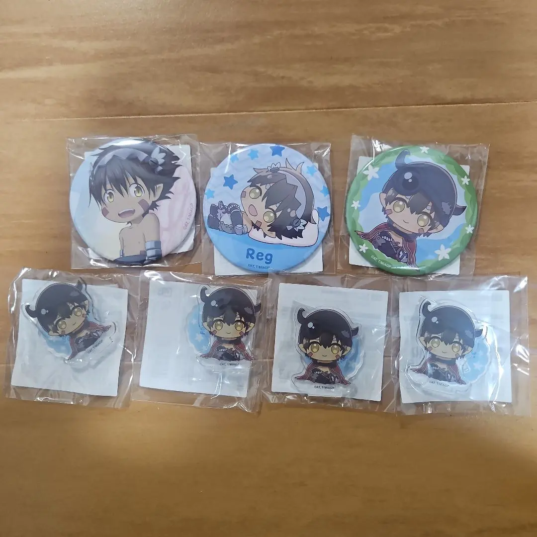 【7件套】探险家休息抽奖 雷格 马口铁徽章 立牌 的縮圖