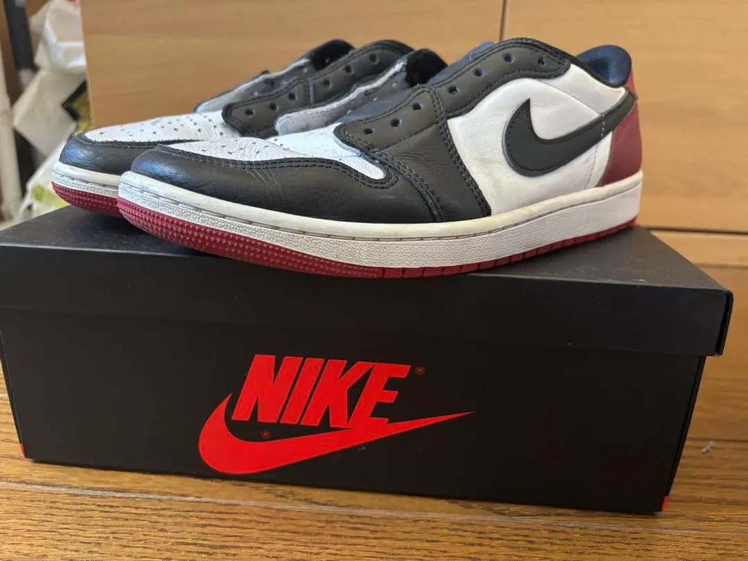 Thumbnail of [With Box] AJ1 Retro Low OG Black Toe