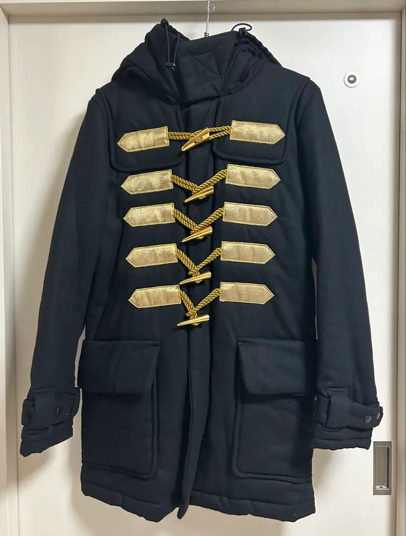 OVER THE STRIPES! オーバーザストライプス ウールコート グレー オーバーザストライプス コート OVER THE STRIPES