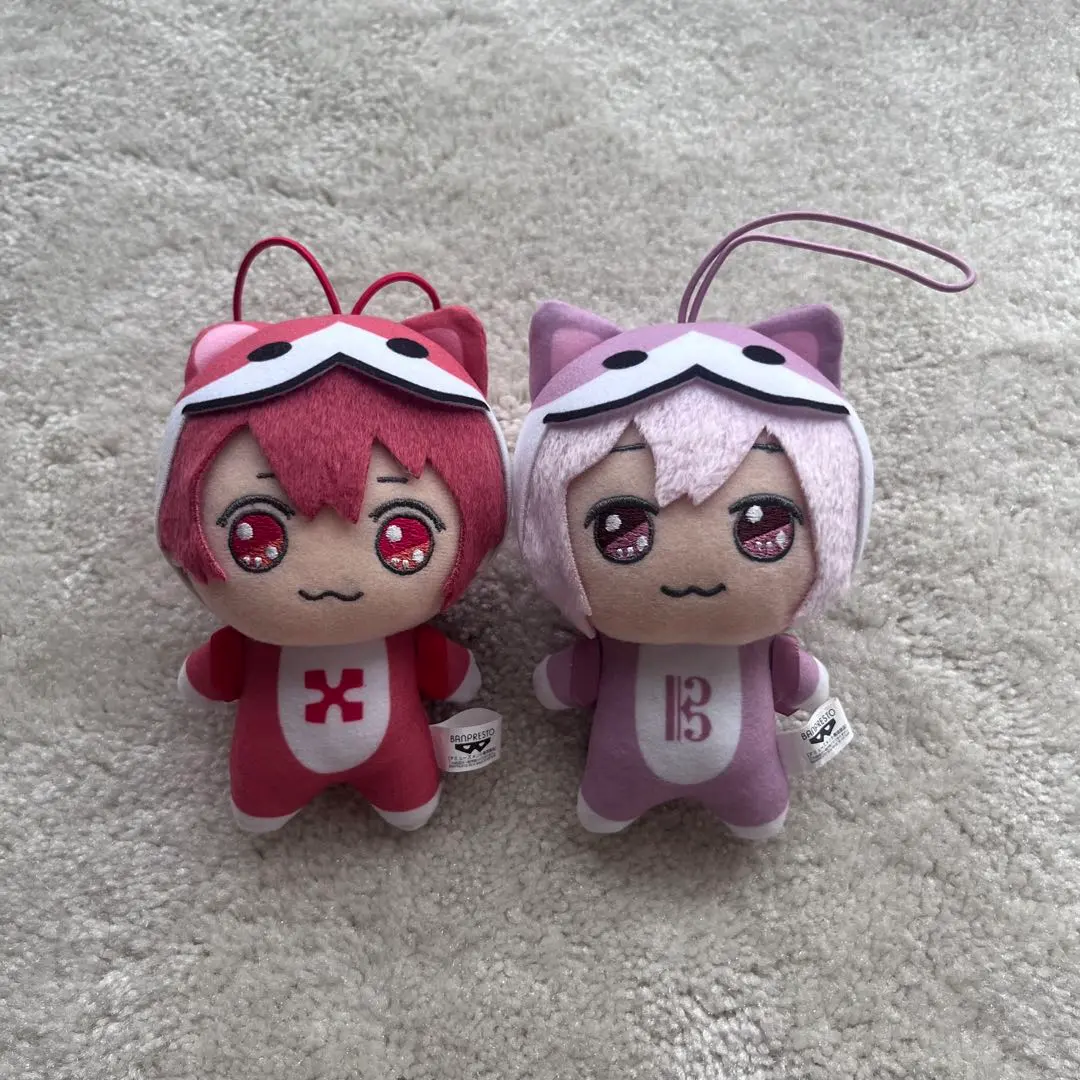 Thumbnail of I7 (Idolish7) plushies (Don-nui), Kiradoll, Riku, Tenn