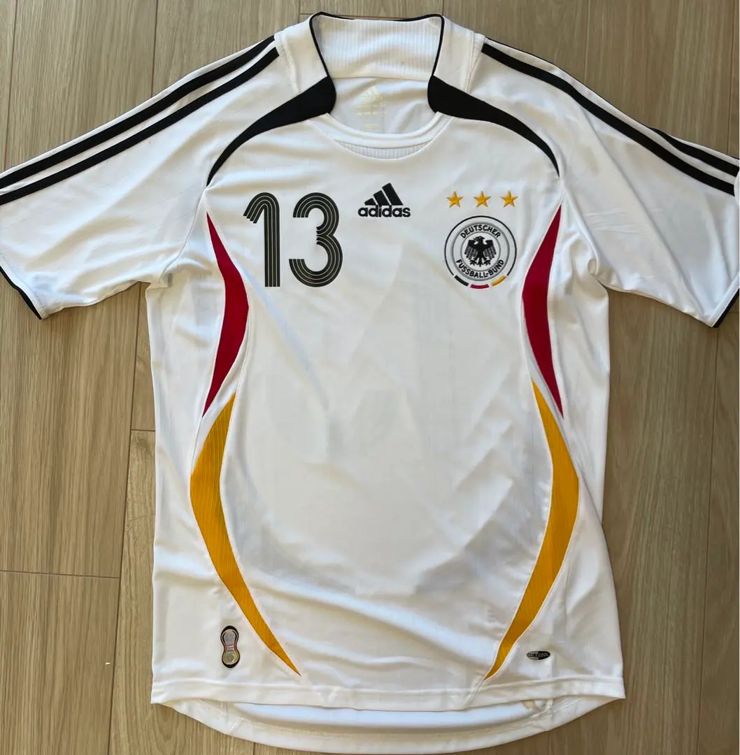 00sドイツ代表バラック13番サッカーユニフォームゲームシャツゲルマンバイエルン ミヒャエル・バラック（Michael Ballack）#13 バイエルン