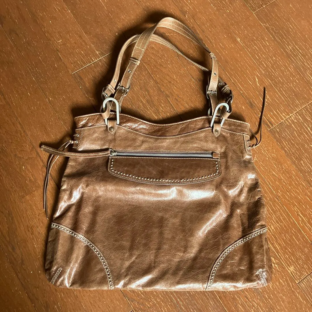 Thumbnail of 【Lisped】Brown leather bag