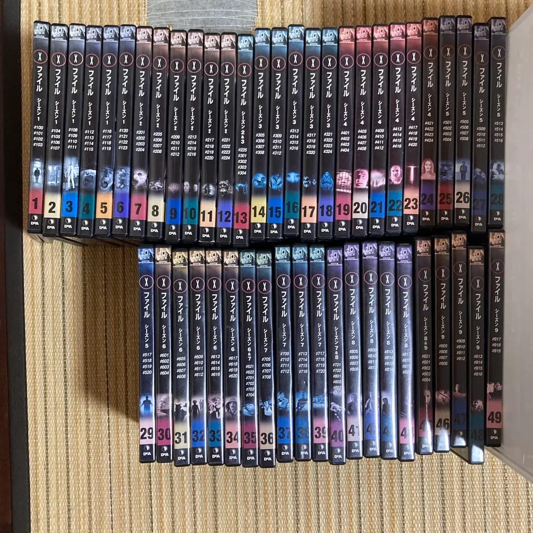 2025年最新】Xファイル DVD 全49巻セットの人気アイテム - メルカリ