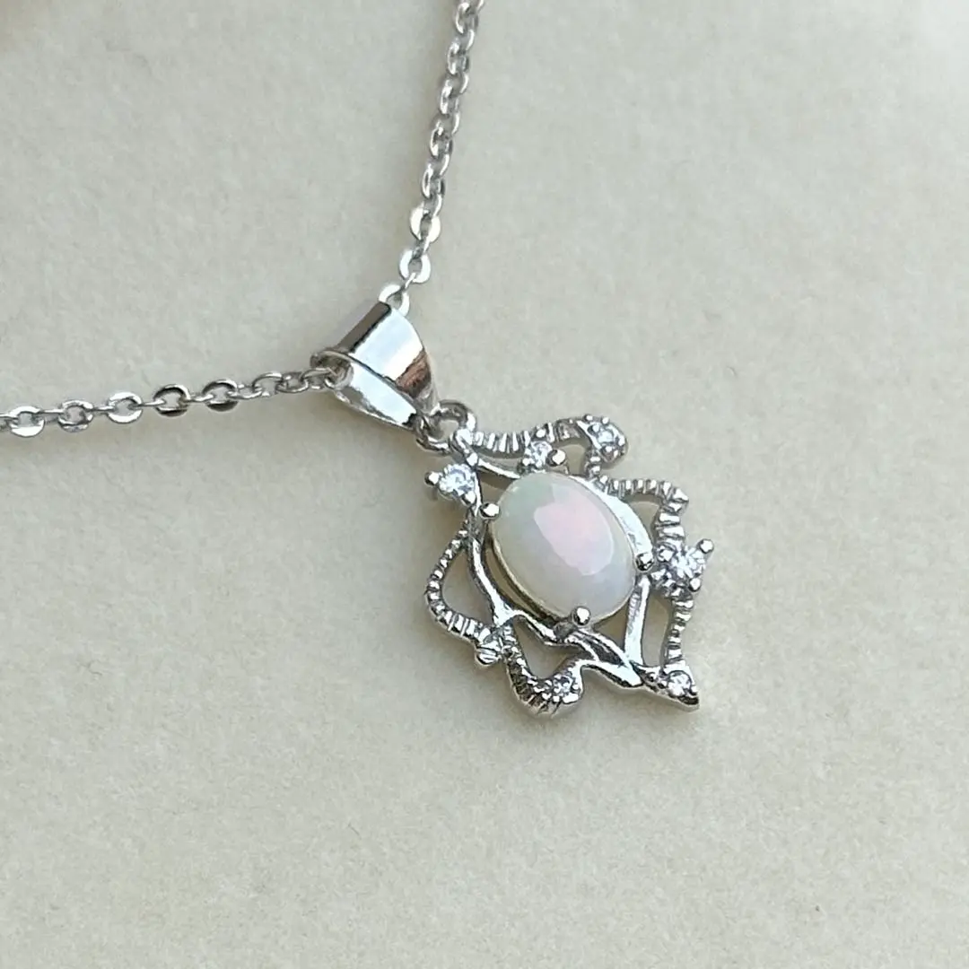 Thumbnail of Opal Charm Necklace Pendant R317