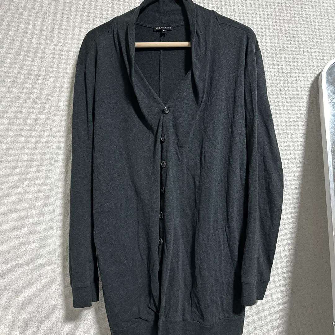 ANN DEMEULEMEESTER 2007SS ロングカーディガンセットXS r3kT7xLa.jpg?width=768