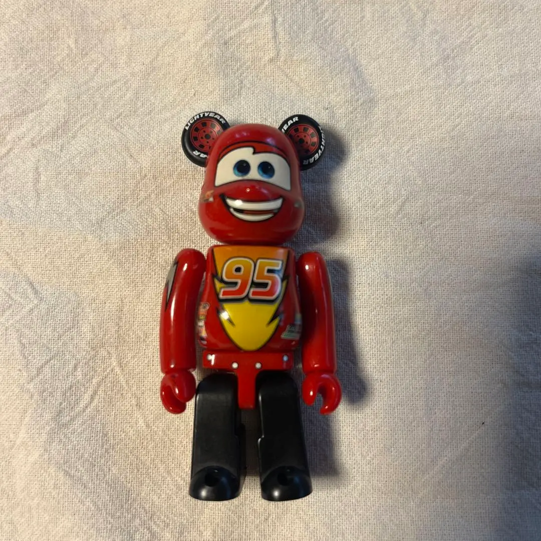 MEDICOM TOY - ベアブリック    カーズ2 BE@RBRICK MEDICOM TOY CARS2 McQueen Mater 100% BOX Disney