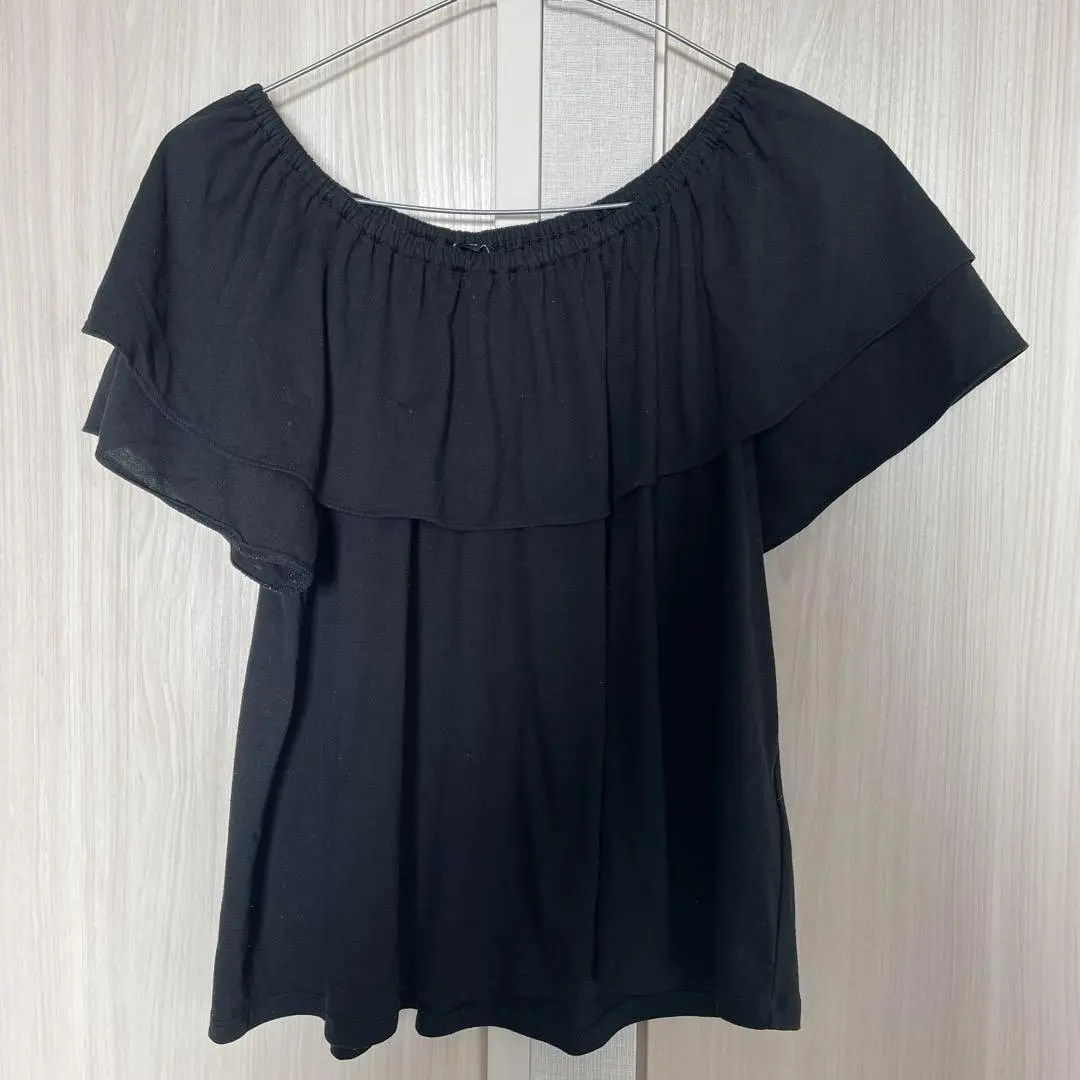 Thumbnail of Black off-shoulder