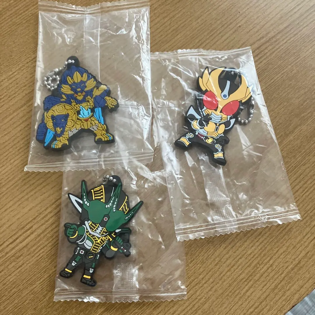 Thumbnail of Capsule Rubber Mascot: Kamen Rider (2 pieces) & Go-Jū-Jā
