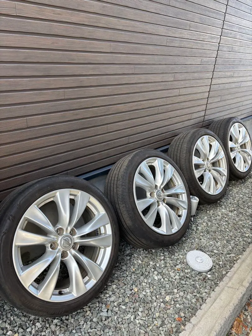 日産　Y51フーガ後期　純正ホイール・タイヤセット ホイールのみ販売可能】ニッサン Y51 フーガ タイプS 後期 純正