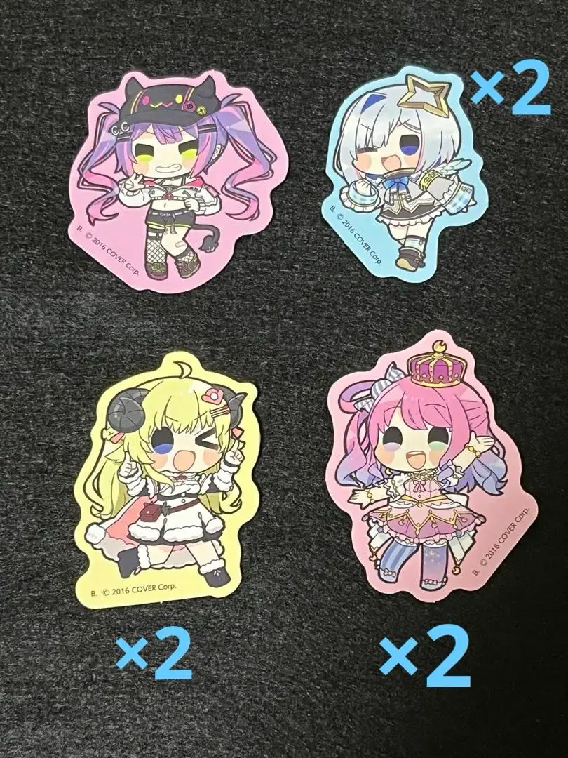 Thumbnail of 4th Gen Complete 7 Stickers Die-cut Hololive