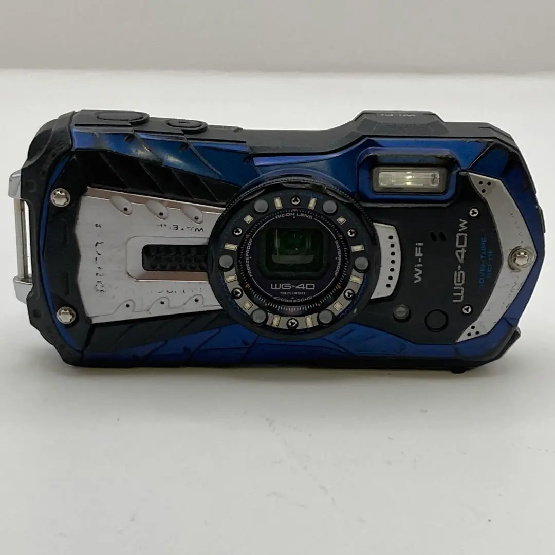 Araiさん専用 RICOH WG-40W 防水デジタルカメラ 青 Araiさん専用【動作OK】⭐︎RICOH WG-40W BLUE コンパクト