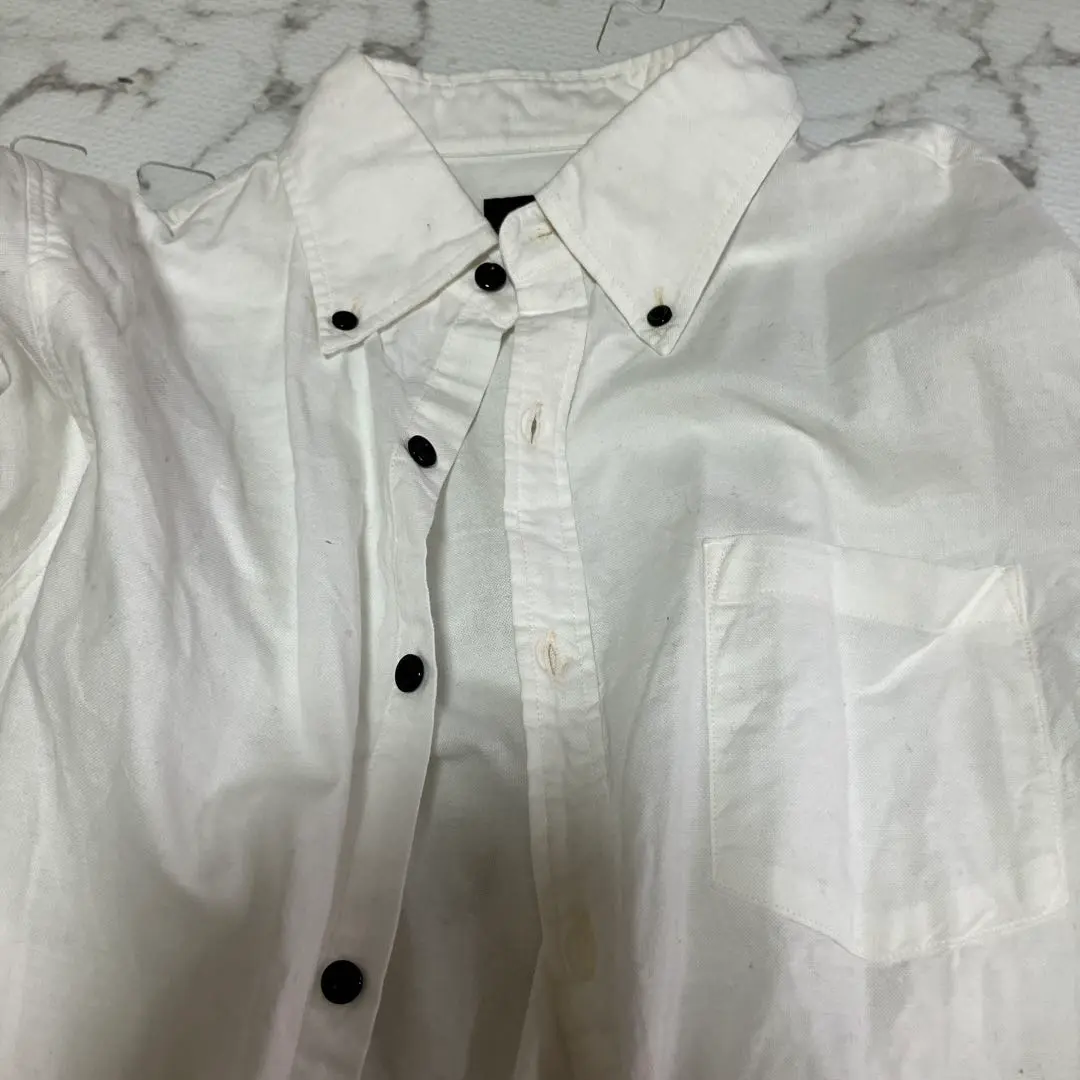 Thumbnail of White button-down shirt with a left chest pocket