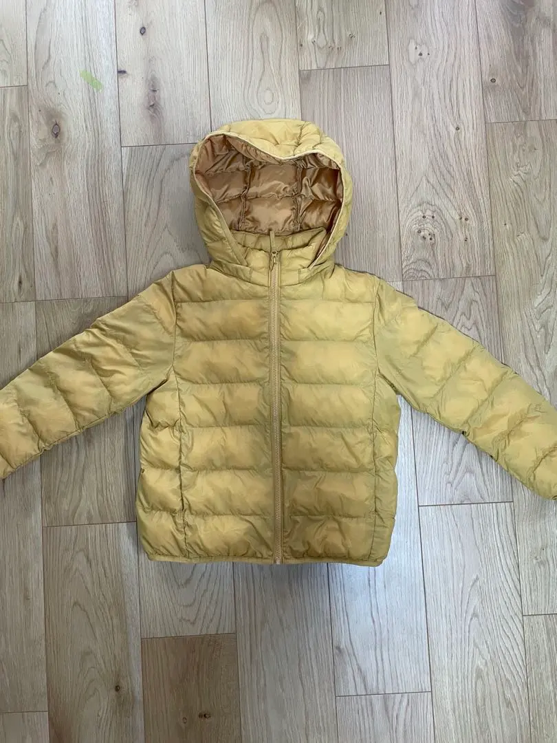 Thumbnail of Uniqlo Down Jacket, Size 130, Yellow