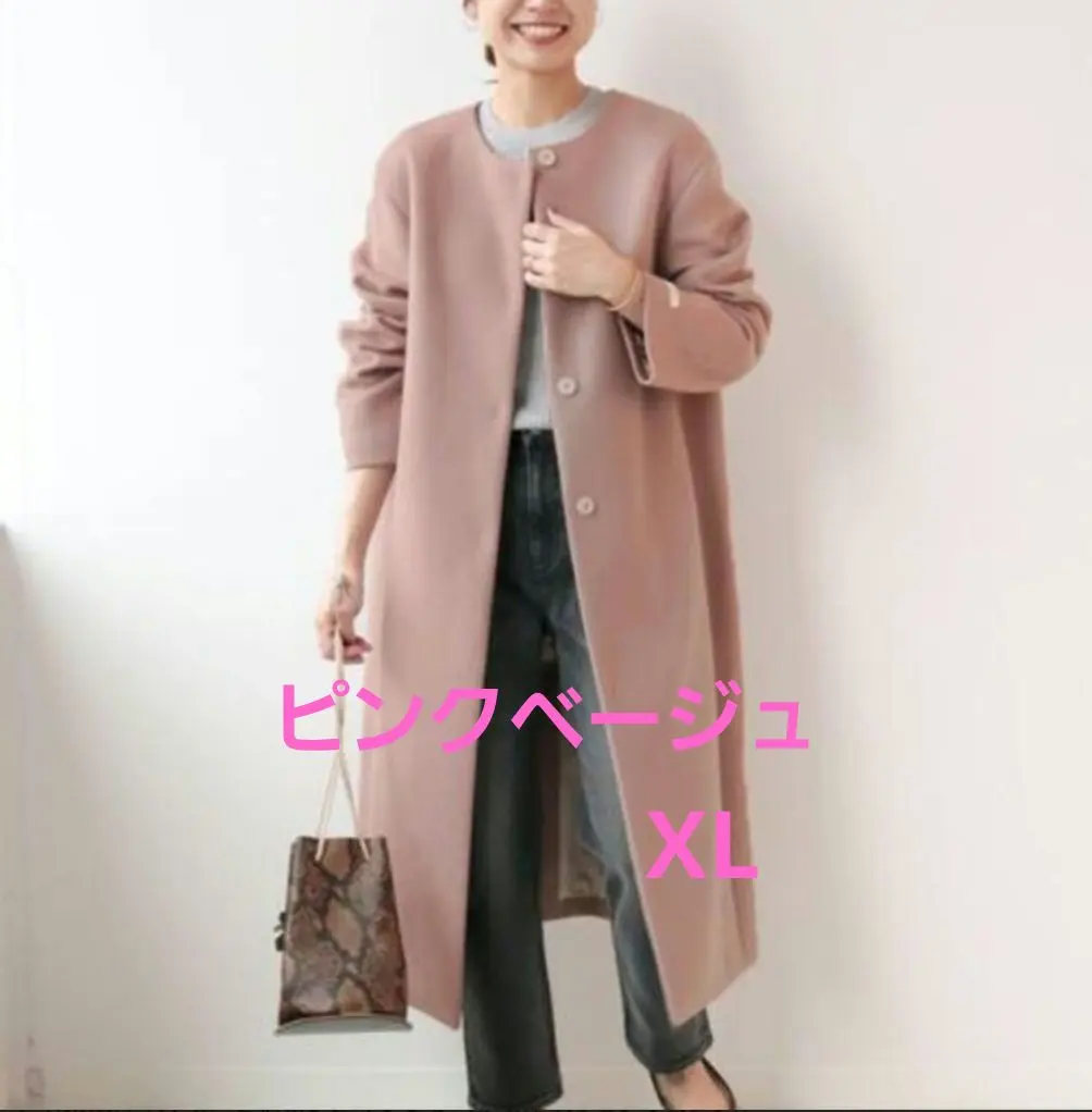 新品 ジャーナルスタンダード LANA WOOL140 クルーネックコート XL 2025年最新】lana wool 140 クルーネックコートの人気アイテム