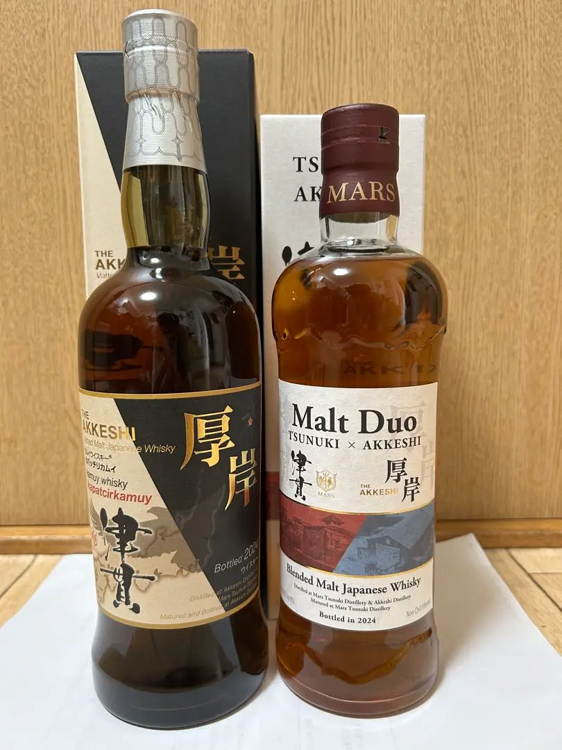 【メルカリ最安値】新品 厚岸×津貫ヴァッテッドモルトウイスキー 700ml47% 2025年最新】厚岸 津貫 ヴァッテッドモルトの人気アイテム