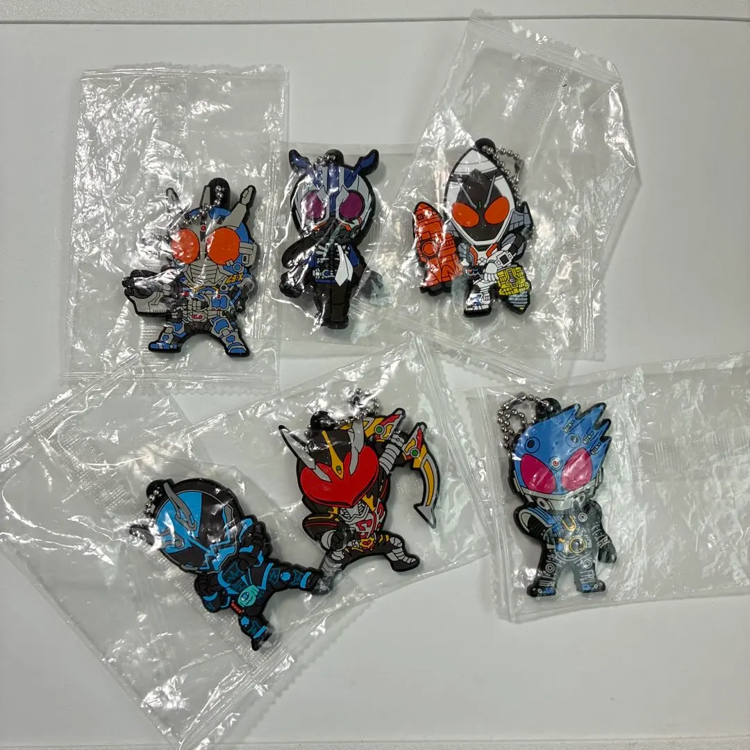 Thumbnail of Unused Item ★ Kamen Rider Series ★ Capsule Rubber Mascot ★ Rubber Mascot