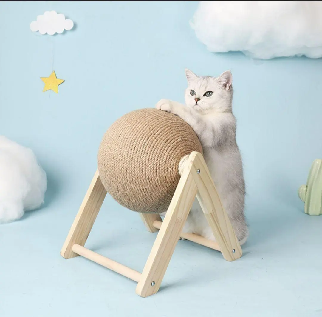☆貓抓球☆貓抓板☆貓咪專用☆紓壓☆運動☆寵物☆寵物用品☆ 的縮圖