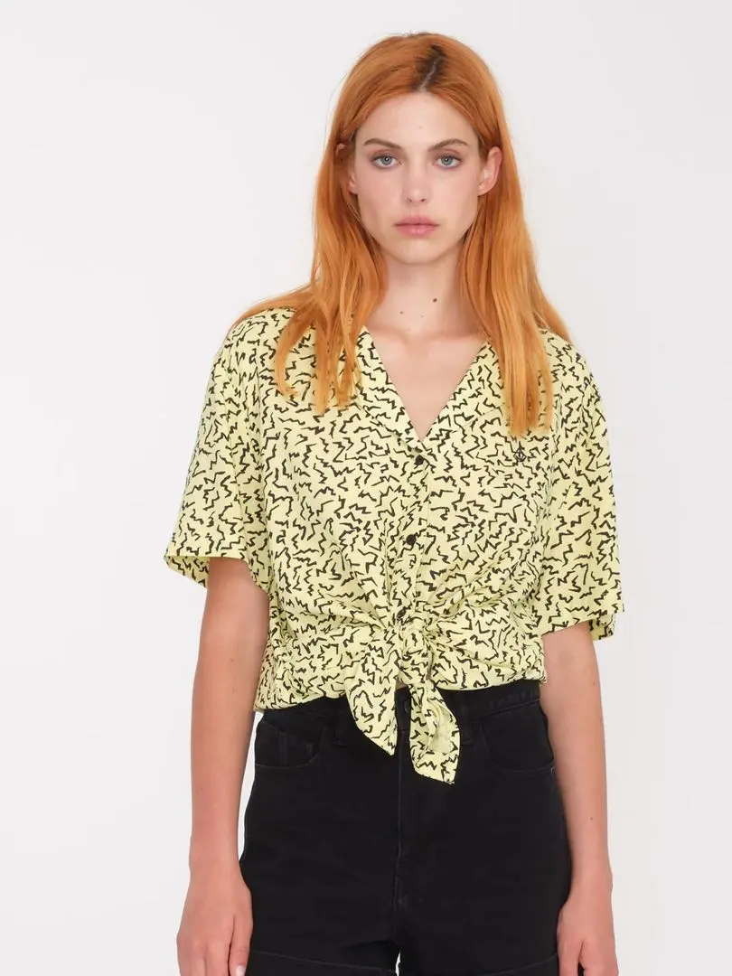 Thumbnail of VOLCOM Yellow Shirt Women's