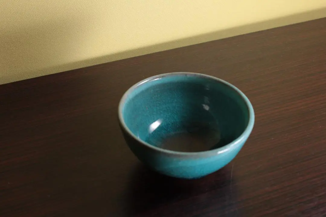 れもん萩焼 光彩庵 茶陶 山根清玩 作 青萩茶碗 共箱 栞 茶器抹茶碗新品 青萩 藍彩 ( 萩焼 ) 、山根 清玩 : 抹茶碗.com