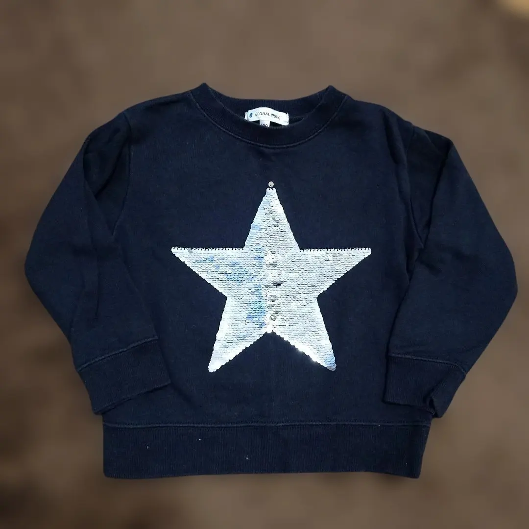 Thumbnail of Reversible Sequin Star Sweatshirt 100cm - Global Work