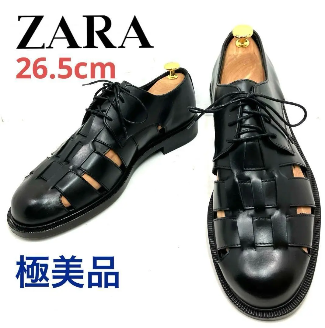 2025年最新】ZARA シューズ型：プレーントゥ メンズ ドレス