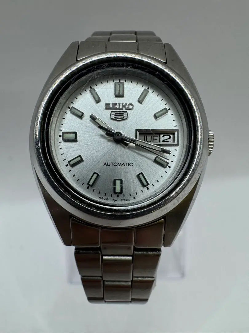 SEIKO5　セイコー5　機械式自動巻　4206-0510　デイデイト　極上品 Vintage Seiko 5 Automatic 4206-0510 Day/Date Ladies Bracelet