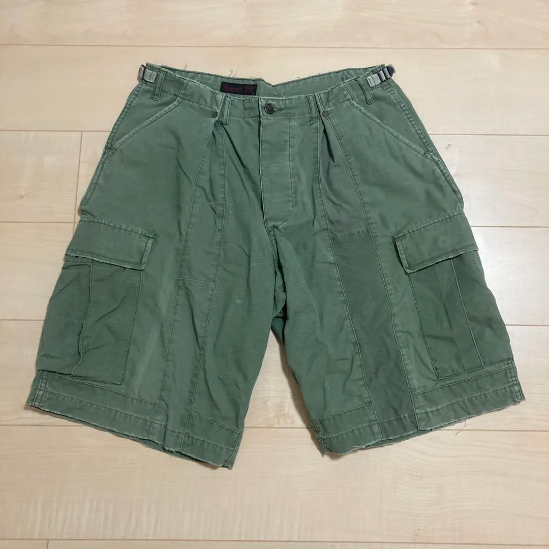 アナクロノーム タックショーツ 00 ANACHRONORM / アナクロノーム]Regular Tapered 5P Pants デニム
